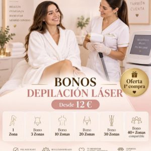 Bonos depilación láser